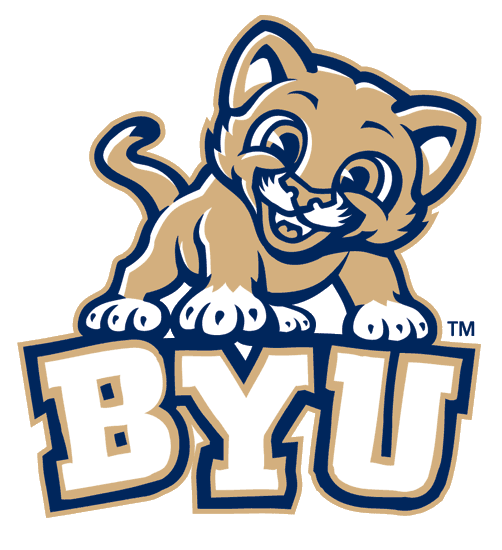 Brigham Young Cougars 1999-Pres Misc Logo v2 diy DTF decal sticker